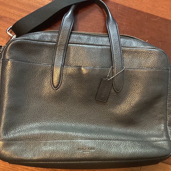 Coach Leather Briefcase - Picture 2 of 5